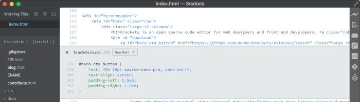 Brackets